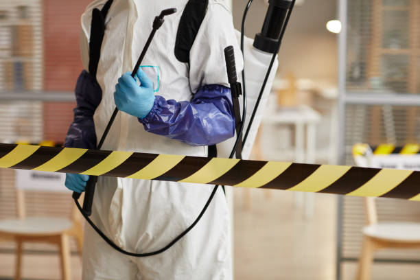 Professional Biohazard technician working in Island Park, NY